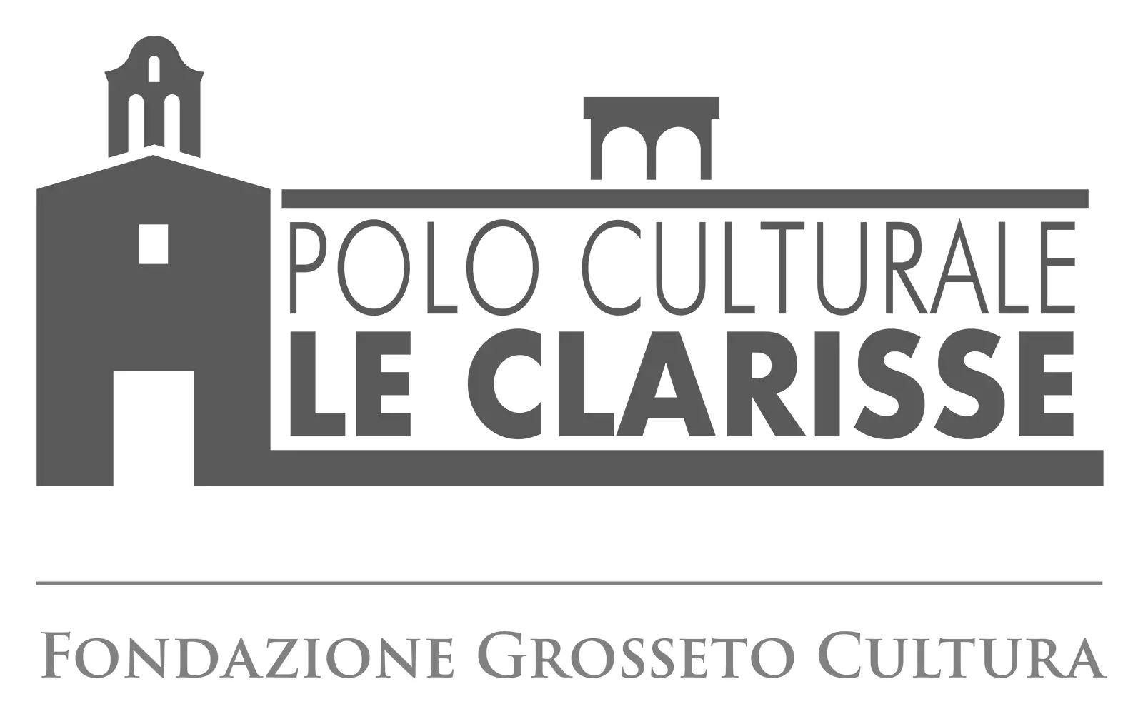Logo Clarisse e Fondazione Grosseto Cultura